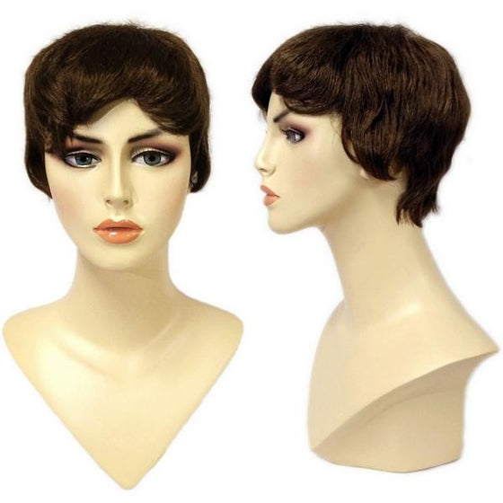 WG-061 Brunette Pixie Cut Jen Wig - DisplayImporter