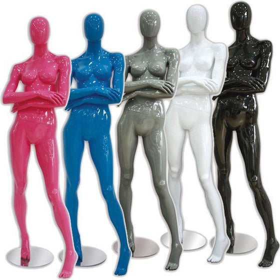 Glossy Female Abstract Mannequin - Roxanne