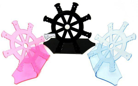 DS-120 Sailor's Steering Wheel Earring Display Stand  - DisplayImporter.com