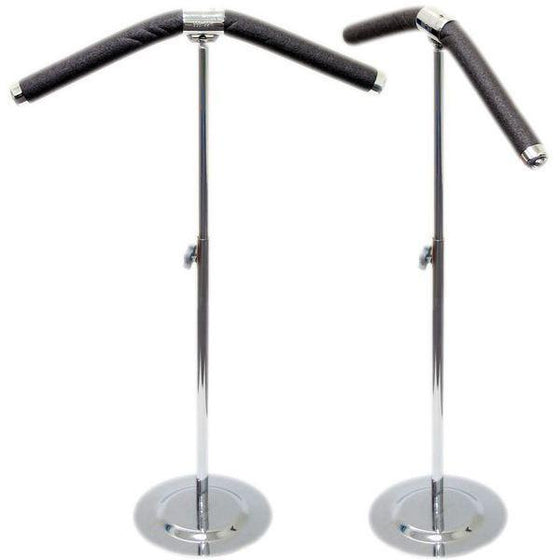 HG-004 Posable Blouse Countertop Flexible Foam Hanger Stand with Metal Base  - DisplayImporter.com