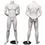 MN-084 Full Size Masculine Headless Male Mannequin White - DisplayImporter.com - 3