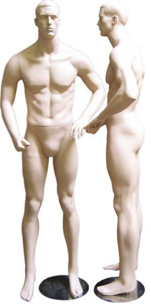 MN-112 Men's Full Size Standing Masculine Mannequin  - DisplayImporter.com - 6