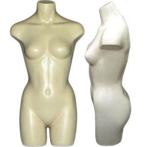 MN-117 Freestanding Ladies Torso Form  - DisplayImporter.com - 1