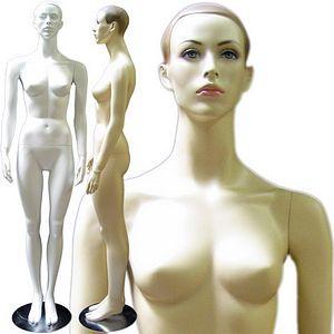 MN-131 Full Size Female Standing Mannequin with Arms Straight Down  - DisplayImporter.com - 1