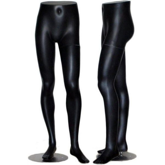 MN-146 Lower Torso Male Half Body Pants Form Black - DisplayImporter.com - 2