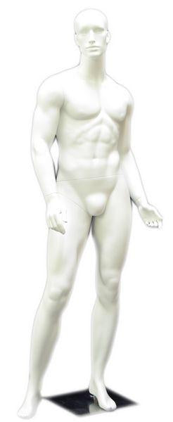 MN-159 Standing Masculine Male Mannequin with Base  - DisplayImporter.com - 5