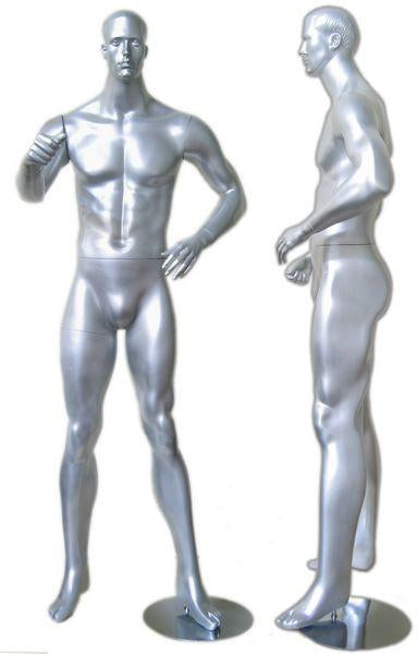 MN-161 Men's Full Size Standing Masculine Mannequin  - DisplayImporter.com - 5