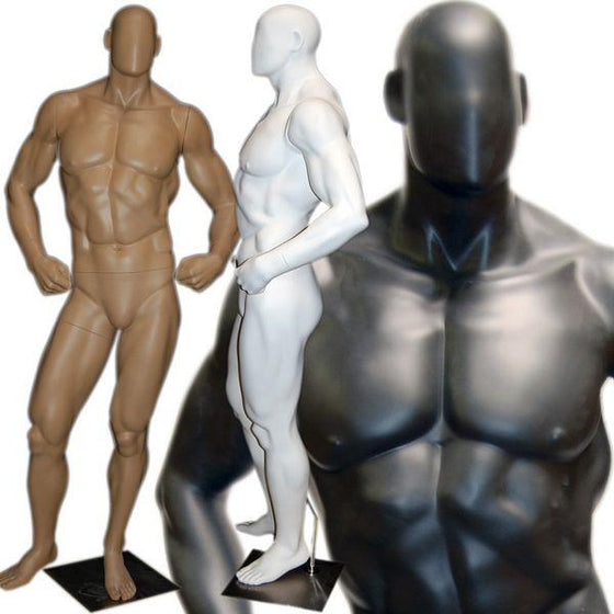 Male Full Body Mannequin in Sitting Pose, Grey Color