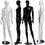 MN-229 Abstract Female Mannequin in High Glossy Paint  - DisplayImporter.com - 1