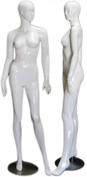 MN-229 Abstract Female Mannequin in High Glossy Paint  - DisplayImporter.com - 5