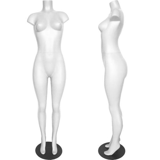 MN-236 Brazilian Plastic Full Body Torso Form - DisplayImporter