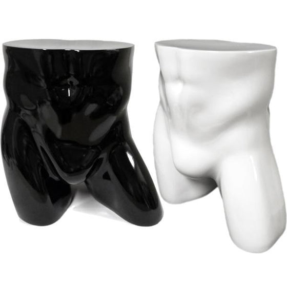 MN-375 Glossy Male Buttocks Hip Torso Underwear Mannequin with Abs - DisplayImporter