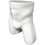 MN-375 Glossy Male Buttocks Hip Torso Underwear Mannequin with Abs - DisplayImporter