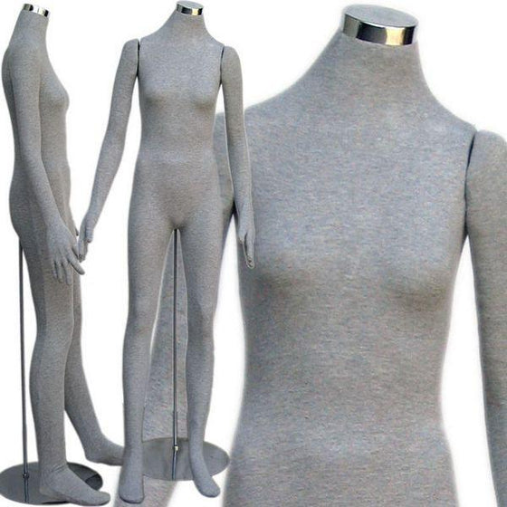 MN-403 Soft Flexible Headless Female Body Form  - DisplayImporter.com