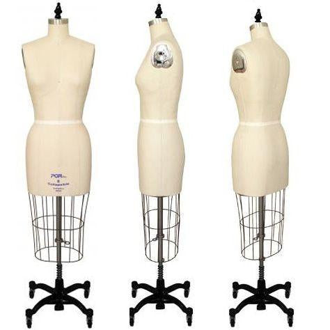 PMP-602 Professional Pinnable Ladies Dress Form  - DisplayImporter.com