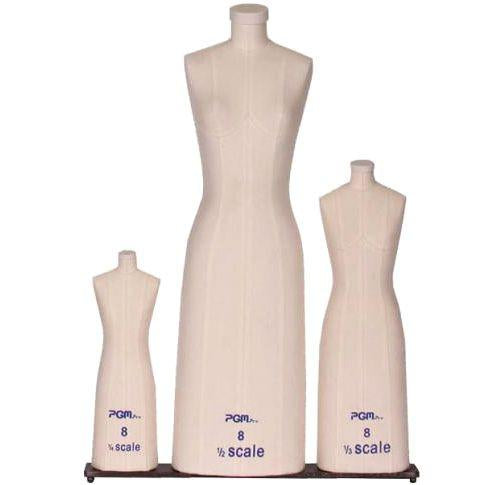 PMP-615 Ladies Mini Scale Pinnable Dress Forms - Set of 3  - DisplayImporter.com