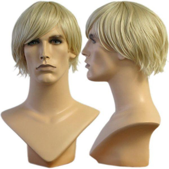 WG-012 Blond Jeff Wig  - DisplayImporter.com