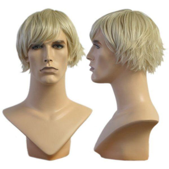 WG-016 Blond Wedge Cut Richard Wig  - DisplayImporter.com