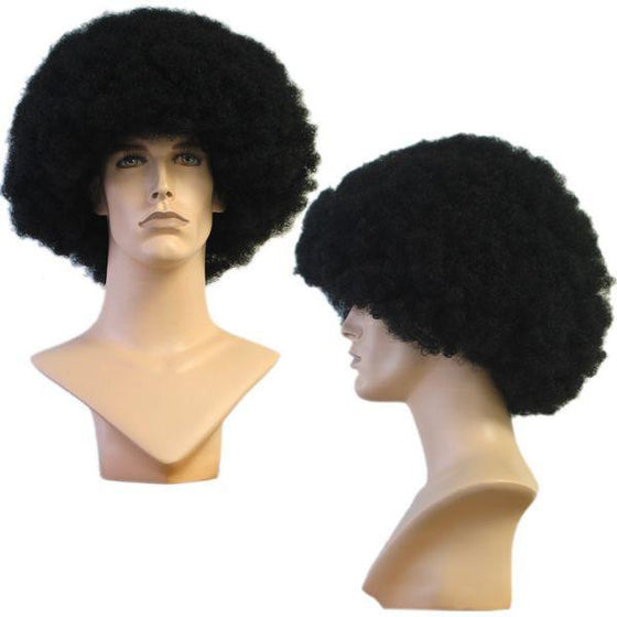 WG-017 Unisex Black Afro Style Wig  - DisplayImporter.com