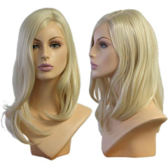 WG-019 Wavy Blonde Tina Wig  - DisplayImporter.com