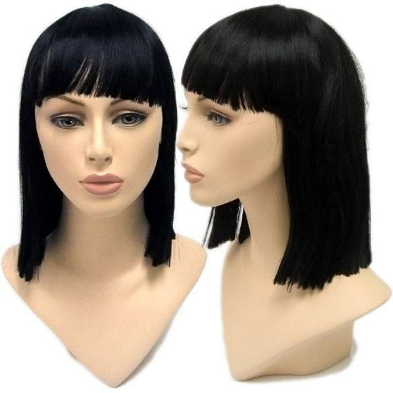 WG-021 Jet Black Cleopatra Wig  - DisplayImporter.com