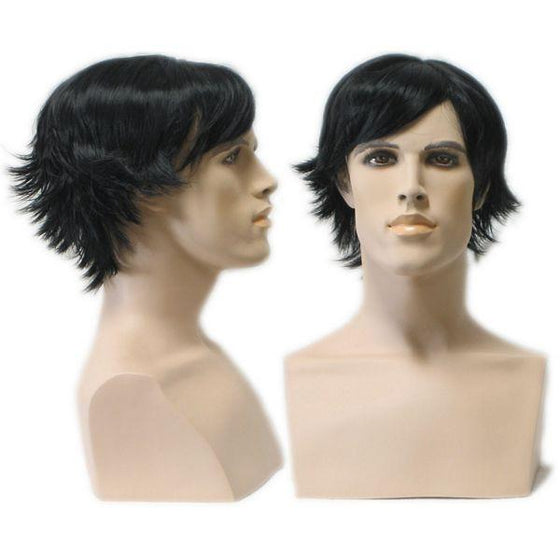 WG-025 Dark Wedge Cut Richard Wig  - DisplayImporter.com