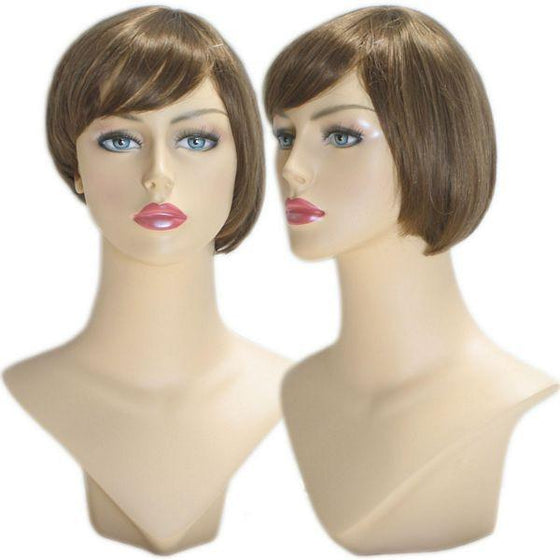 WG-040 Brunette Awa Wig  - DisplayImporter.com